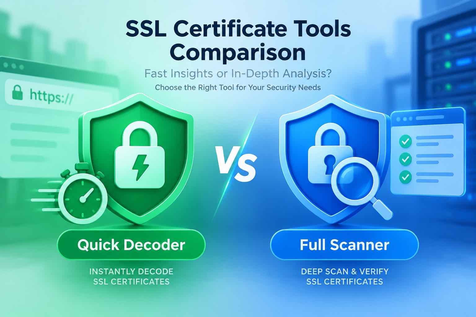 SSL Certificate Decoder vs SSL Labs: Which Tool Should You Use?
